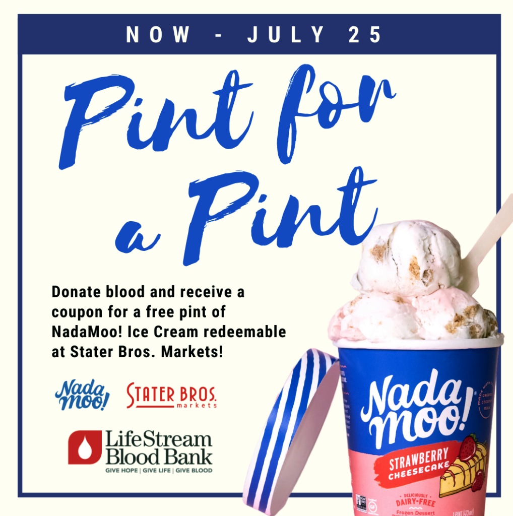 Nadamoo Pint for Pint promotion