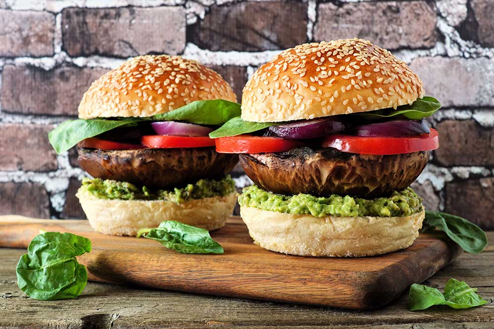 Portobello Mushroom Burger