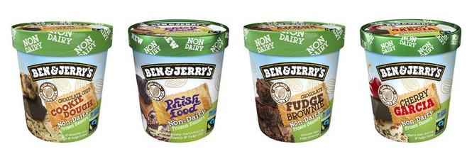 Non-Dairy Ben & Jerry's Ice Cream