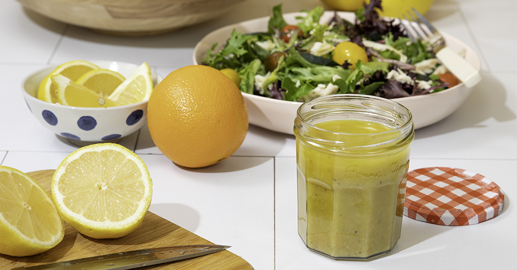 Citrus Vinaigrette salad.