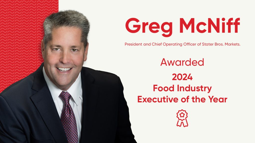 Stater Bros. Markets President and COO, Greg McNiff