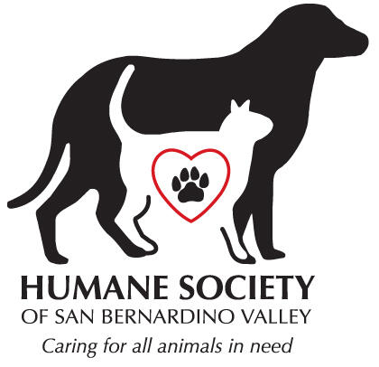Logo of Human Society of San Bernardino Valley in partnership with Stater Bros. Markets