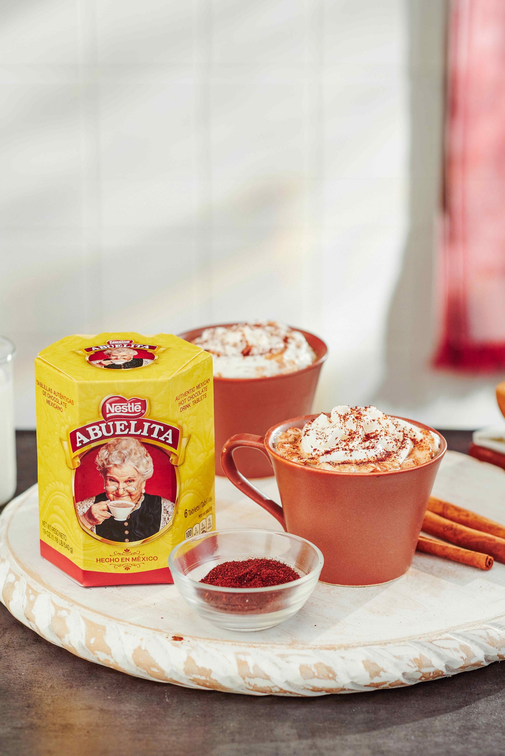 Spicy Abuelita Hot Chocolate