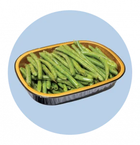 Stater Bros. Market's Cleo and Leo branded roasted green beans