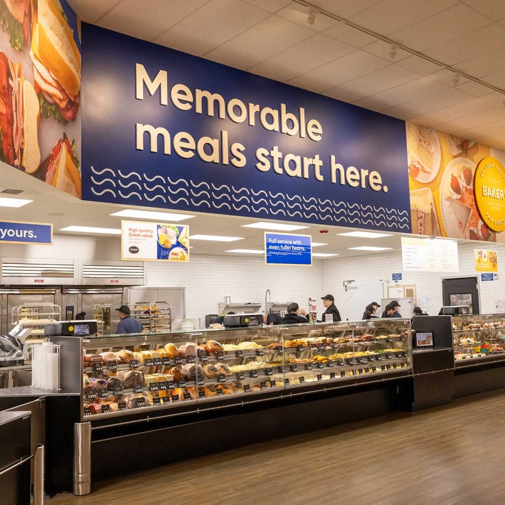 Stater Bros. service deli with signature slogan, "memorable meals start here."