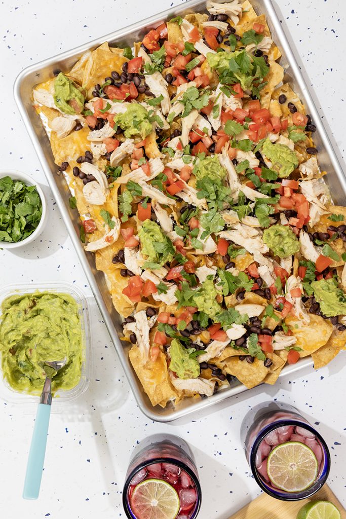 Baked Nachos with Ingredients from Stater Bros.