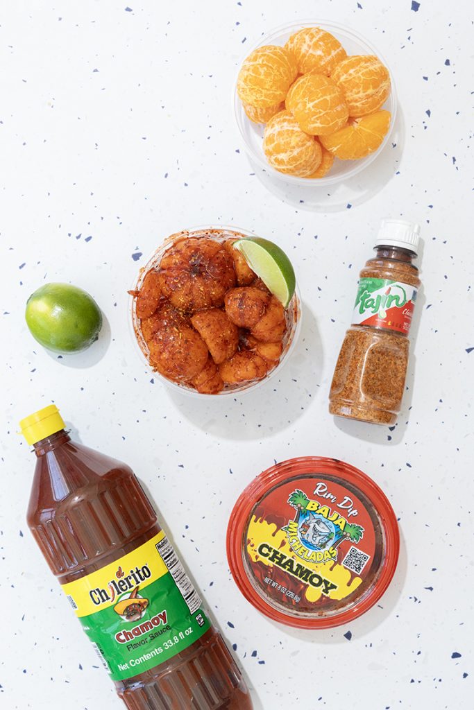Chamoy and Mandarins from Stater Bros.