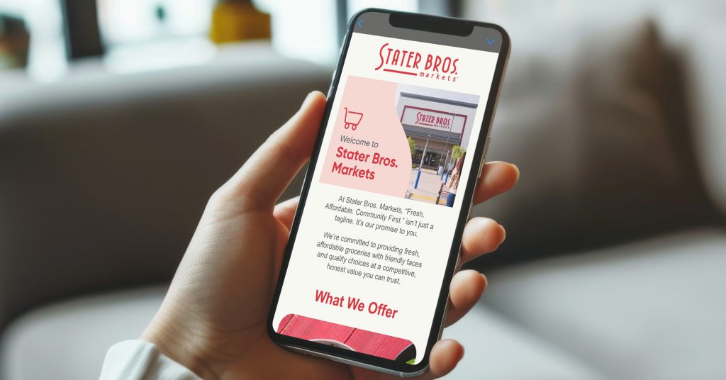 Sign up for Stater Bros. Markets emails today!