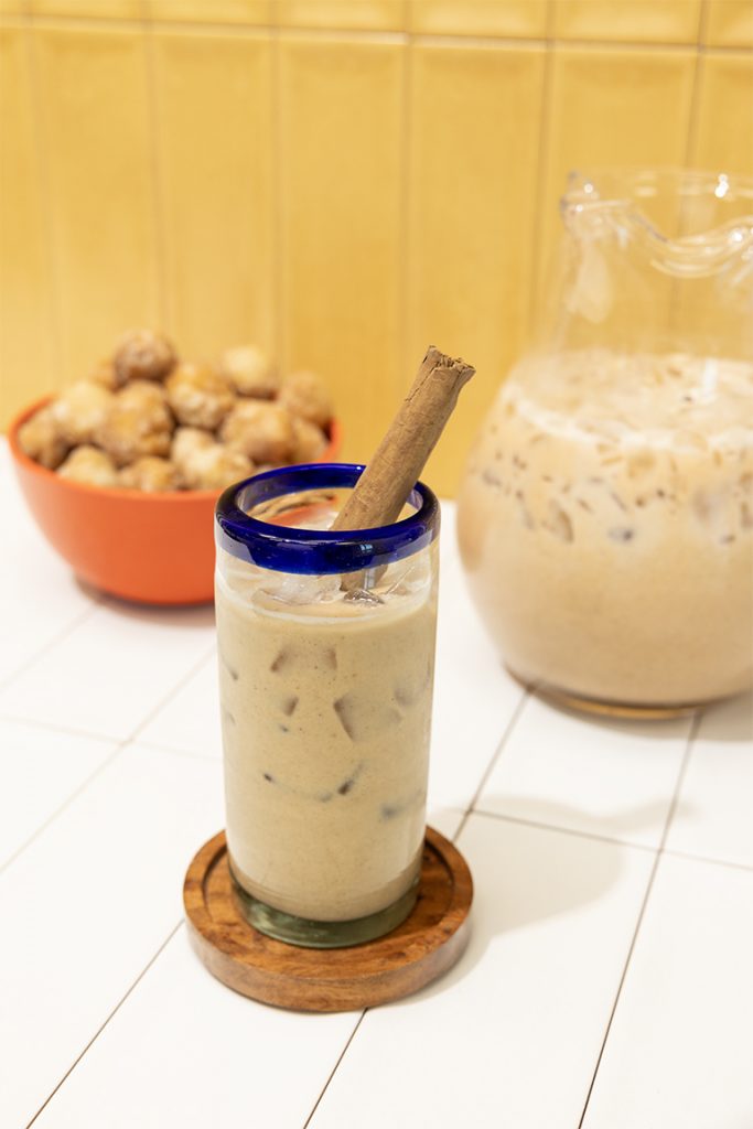 Pumpkin Spice Horchata with ingredients from Stater Bros.