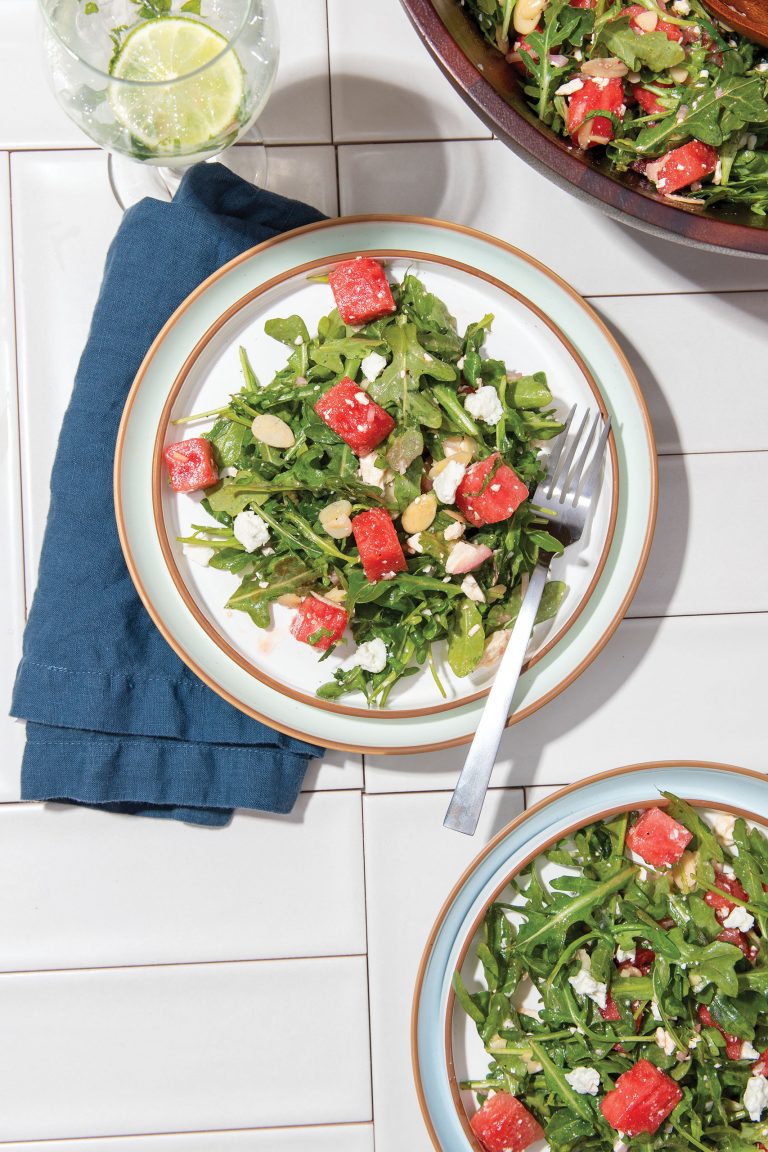 Watermelon Feta Salad Vertical